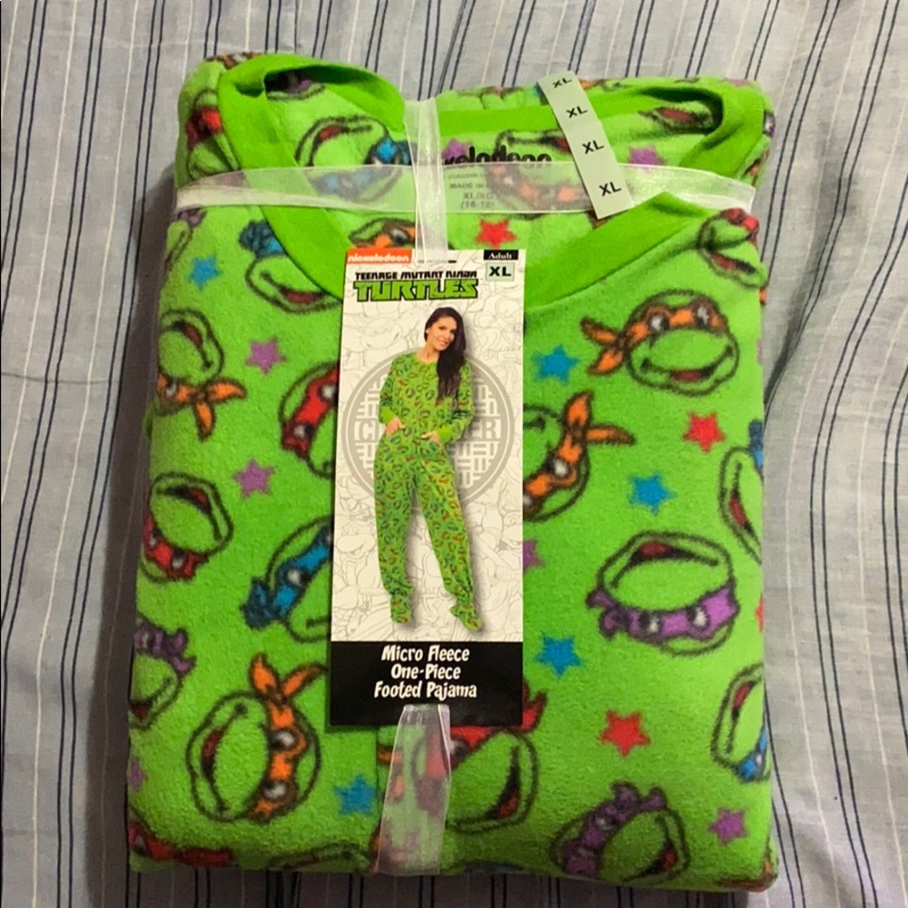 One piece footed pajama